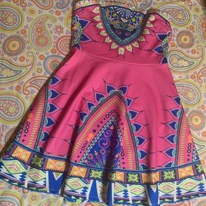 FLYING TOMATO STRAPLESS DRESS SIZE L